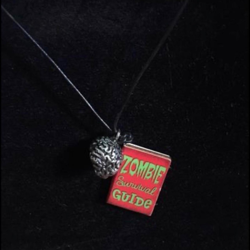 Zombie Survival Guide Necklace